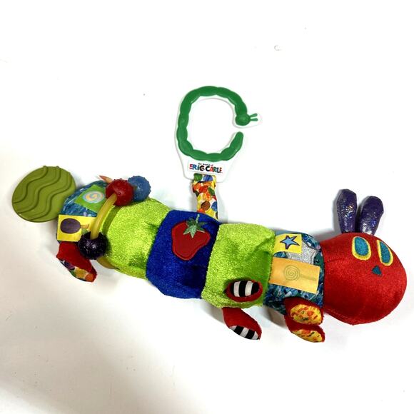 Eric Carle Very Hungry Caterpillar Baby Plush Activity Toy Developmental - Picture 1 of 6